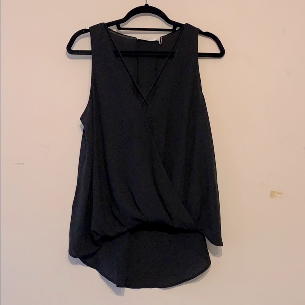Lush - Cross-cross silky top